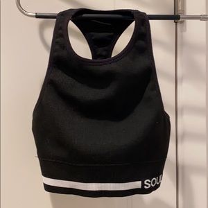 SoulCycle high neck sports bra - like new